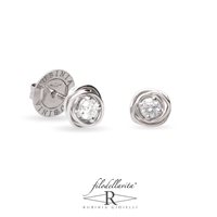 Ohrringe Rubinia Dame in Gold Diamante 018 Ct MON-OR1000B - MON-OR1000B